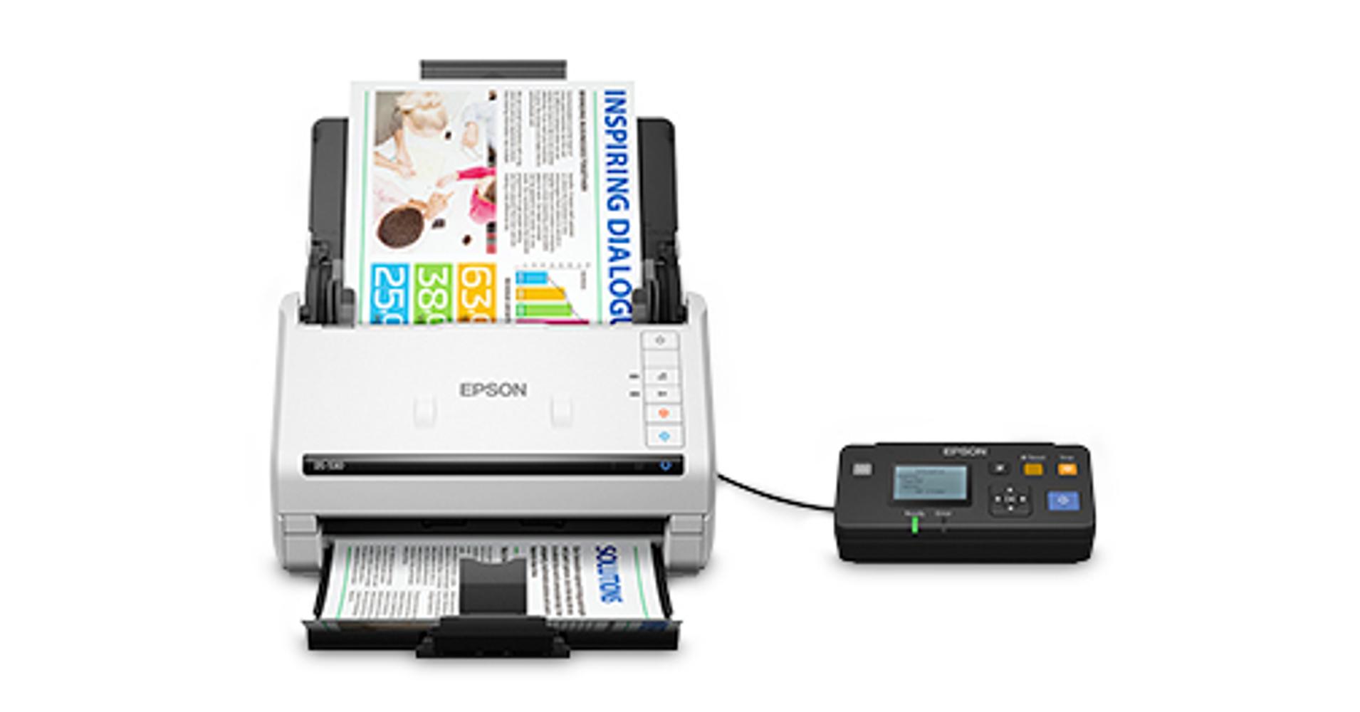 Epson Workforce Ds 530n Intelligens Lapbehúzóval Rendelkező Nagy Sebességű A4 Es 0791