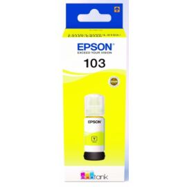 Epson T00S4 Tinta Yellow 70ml No.103 (Eredeti) C13T00S44A