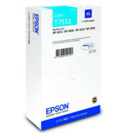 Epson T7552 Patron Cyan 4K (Eredeti) C13T755240