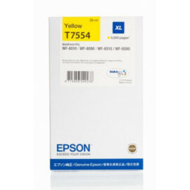 Epson T7554 Patron Yellow 4K (Eredeti) C13T755440