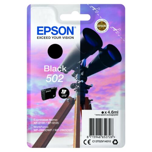 Epson T02V1 Patron Black (Eredeti) C13T02V14010