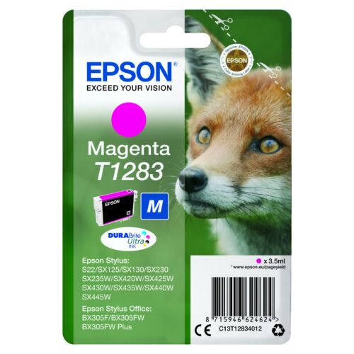 Epson T1283 Patron Magenta 3,5ml (Eredeti) C13T12834012