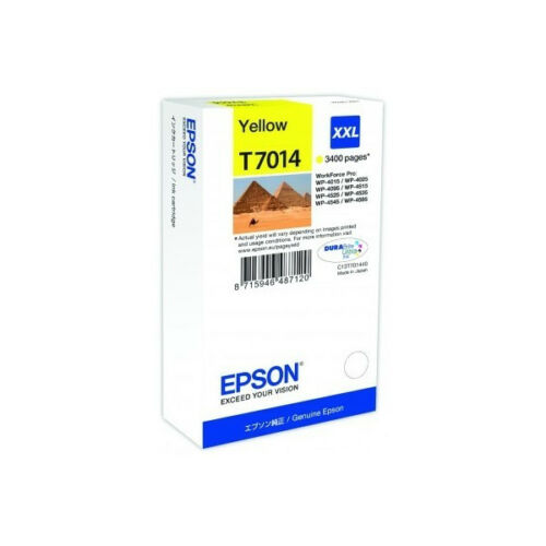 Epson T7014 Patron Yellow 3,4K (Eredeti) C13T70144010