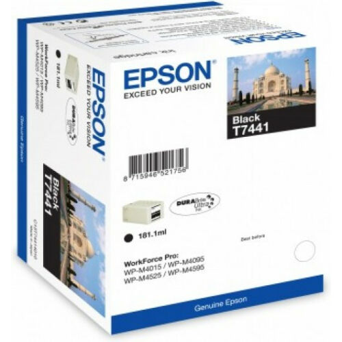 Epson T7441 Patron Black 10K (Eredeti) C13T74414010