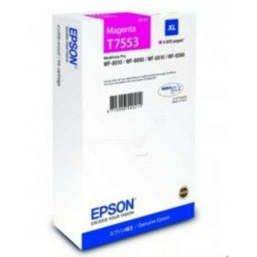 Epson T7553 Patron Magenta 4K (Eredeti) C13T755340
