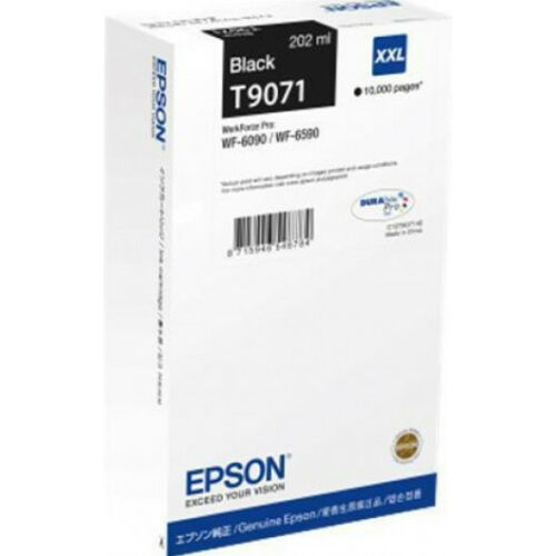 Epson T9071 Patron Black 10K (Eredeti) C13T907140
